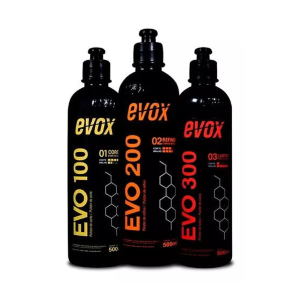 Kit pulidor automotriz Evox Evo100 Evo200 Evo300